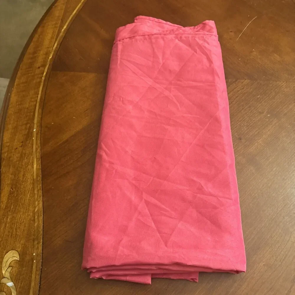 Linen Tablecloth 100% Polyester Size 70”X 120”